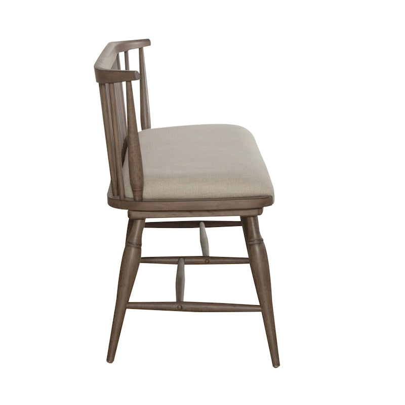 Ensemble table rectangulaire 6 pièces Americana Farmhouse Dusty Taupe