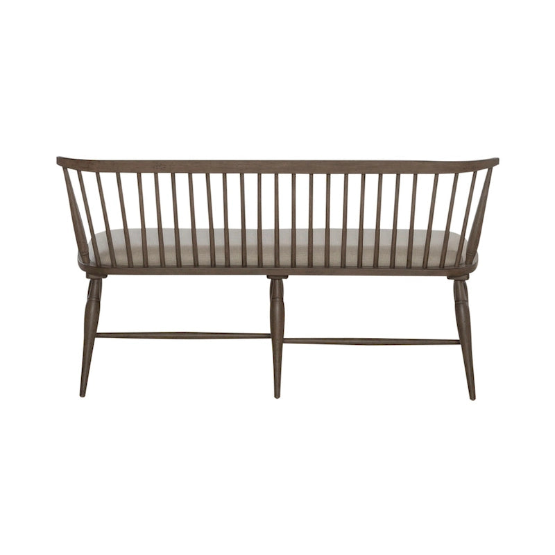 Ensemble table rectangulaire 6 pièces Americana Farmhouse Dusty Taupe