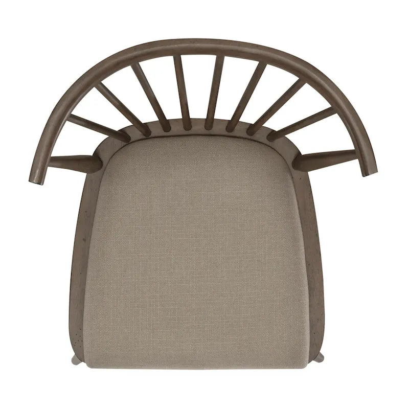 Ensemble table rectangulaire 6 pièces Americana Farmhouse Dusty Taupe