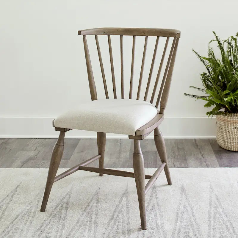 Ensemble table rectangulaire 6 pièces Americana Farmhouse Dusty Taupe
