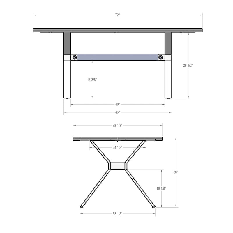Ensemble de salle à manger 7 pièces Amisco Leonie avec table en bois et chaises Snyder