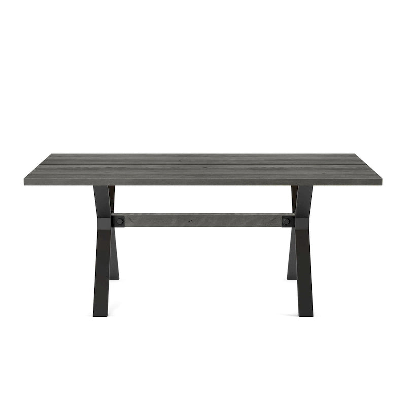 Ensemble de salle à manger 7 pièces Amisco Leonie avec table en bois et chaises Snyder