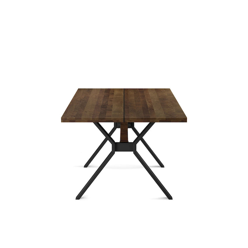 Ensemble de salle à manger 7 pièces Amisco Leonie avec table en bois et chaises Snyder