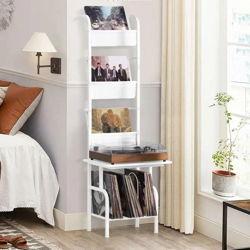 Meuble de tourne-disque haut - 50 x 39 x 144 cm