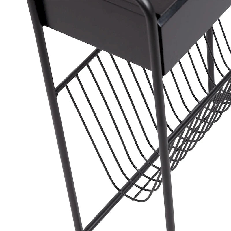Table d'appoint étroite Kura de Kate and Laurel - 19x9x26