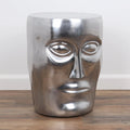 Tabouret à face métallique - 54 x 84