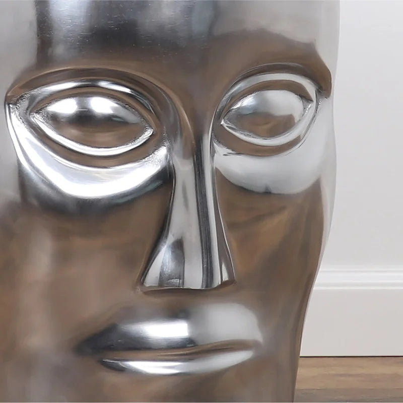 Tabouret à face métallique - 54 x 84