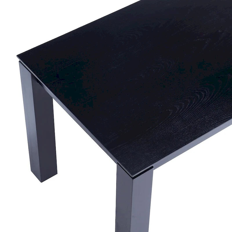 Table à manger Manhattan Comfort Rockaway moderne 70.86 en bois massif