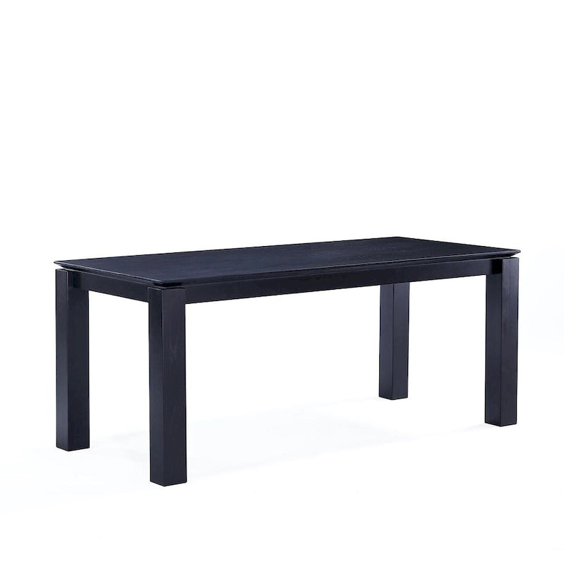Table à manger Manhattan Comfort Rockaway moderne 70.86 en bois massif