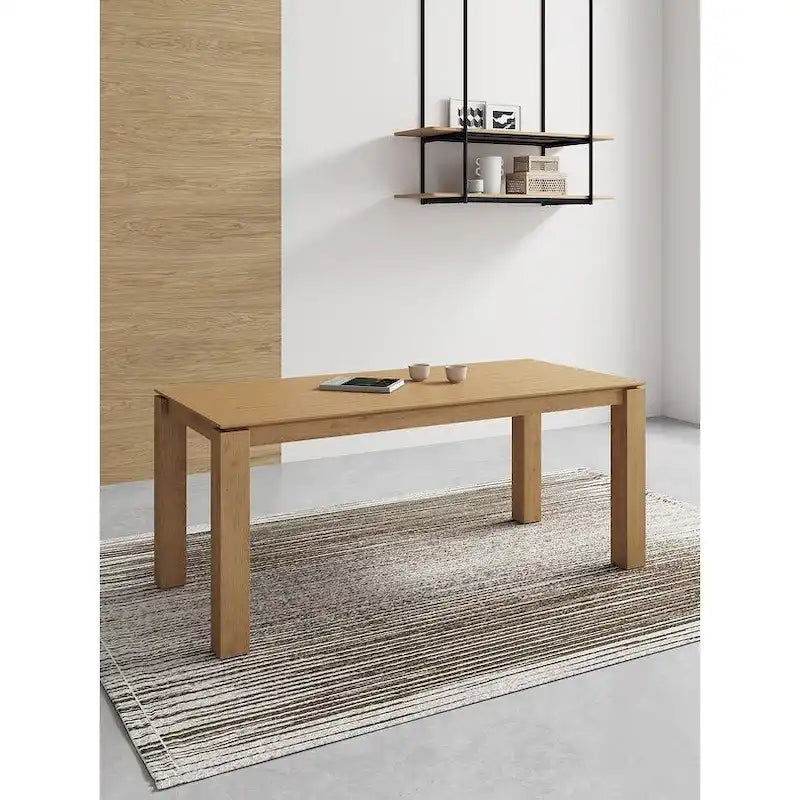 Table à manger Manhattan Comfort Rockaway moderne 70.86 en bois massif