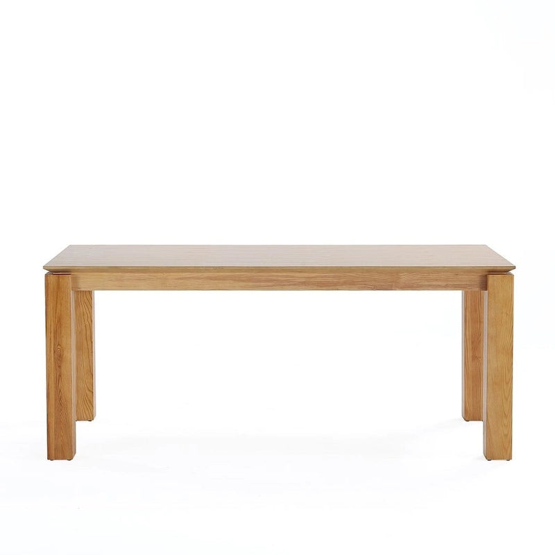 Table à manger Manhattan Comfort Rockaway moderne 70.86 en bois massif