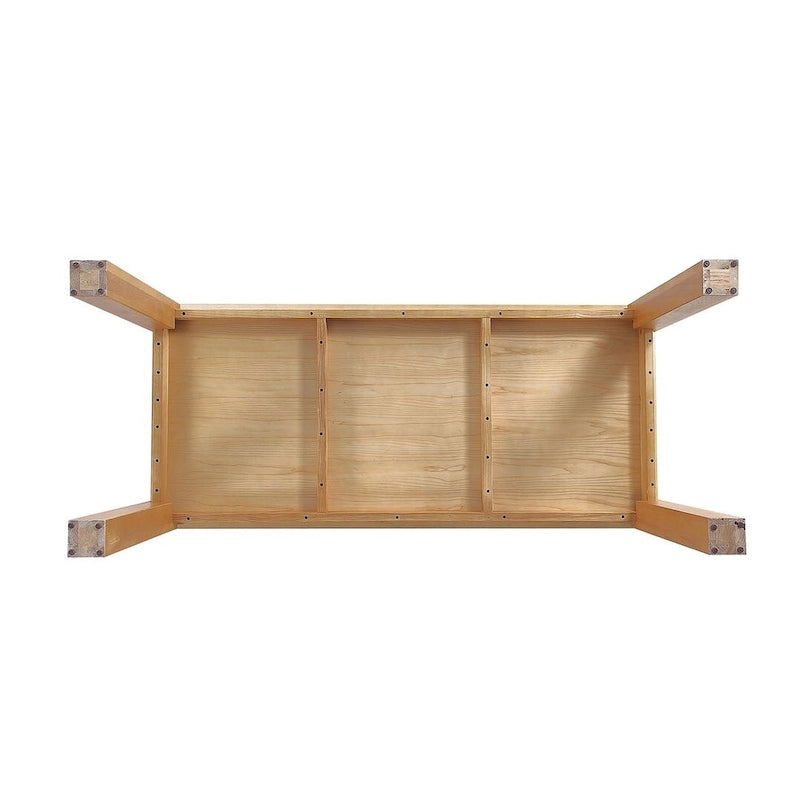 Table à manger Manhattan Comfort Rockaway moderne 70.86 en bois massif
