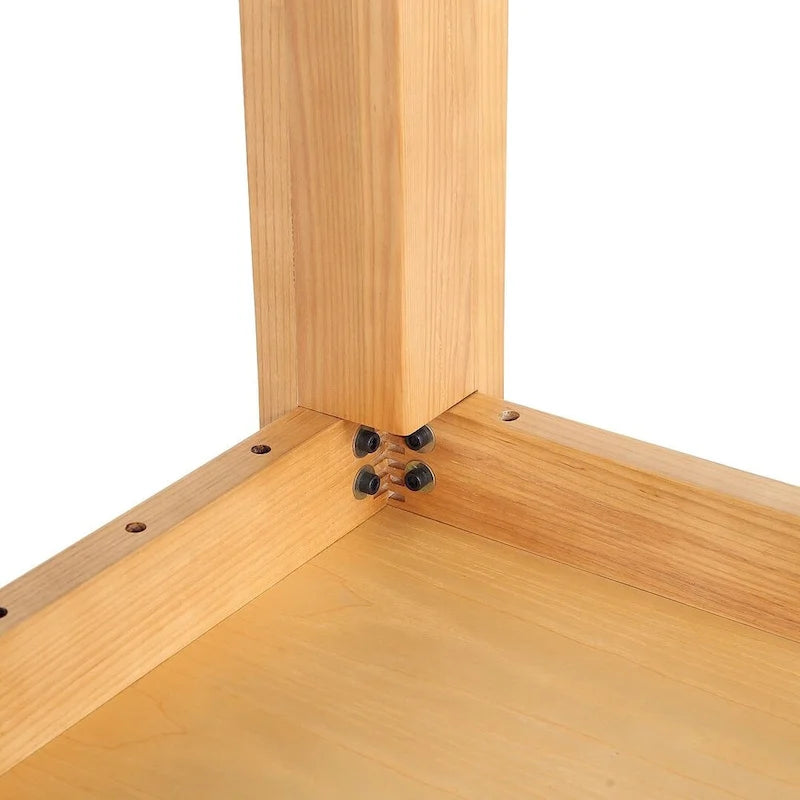 Table à manger Manhattan Comfort Rockaway moderne 70.86 en bois massif