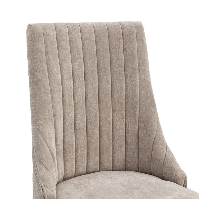 Ensemble de 2 chaises de salle à manger capitonnées