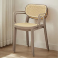 Lot de 2 chaises de salle à manger Art Leon modernes empilables pour l'intérieur et l'extérieur