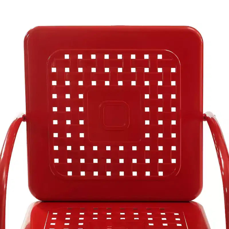 Lot de 2 fauteuils de jardin en métal Bates Crosley