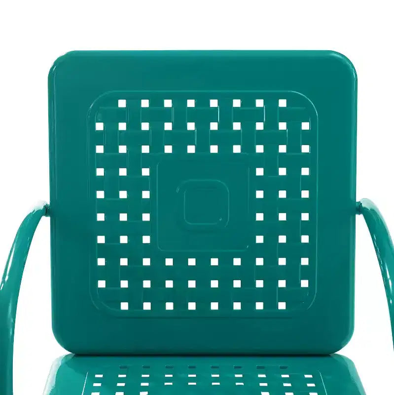 Lot de 2 fauteuils de jardin en métal Bates Crosley