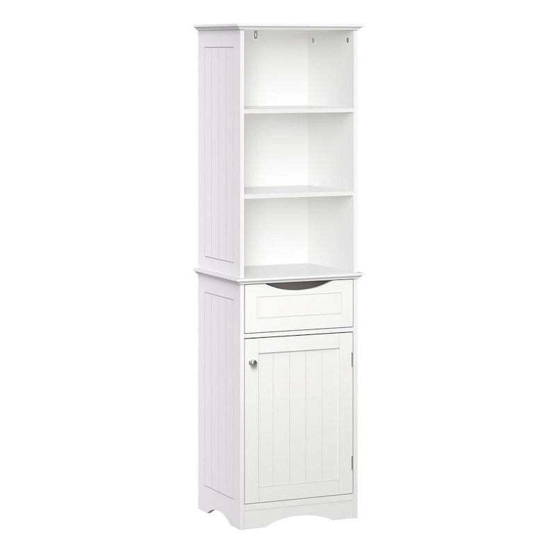 RiverRidge Ashland Armoire de salle de bain haute en lin avec tiroir et étagères
