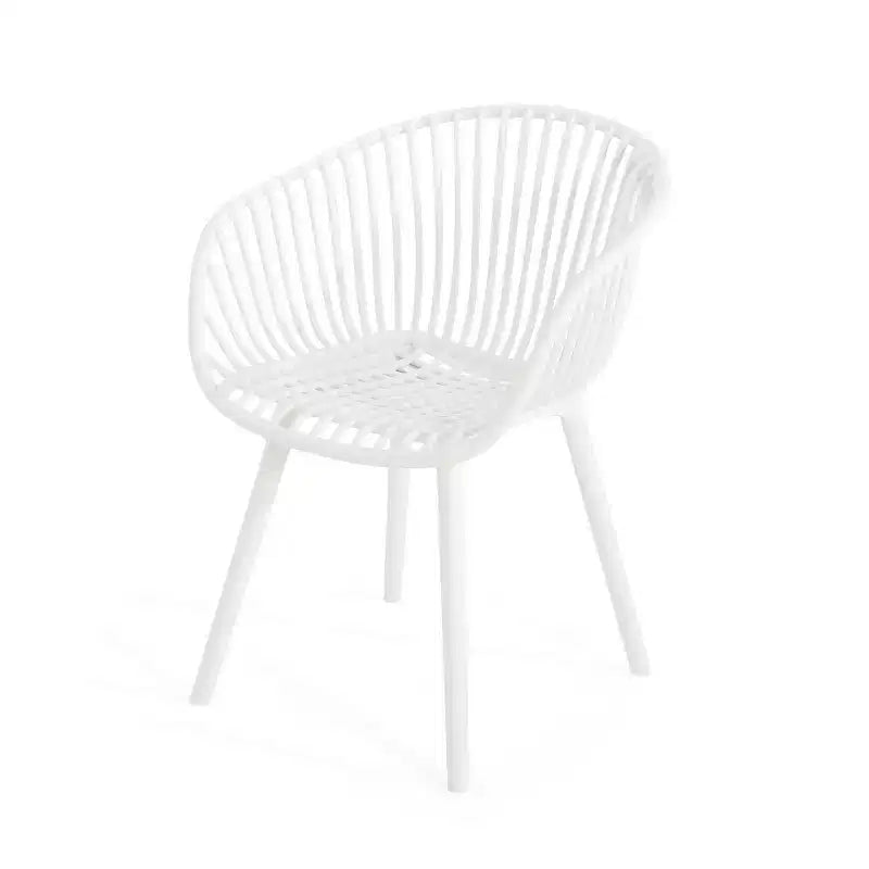 Chaise d'appoint d'extérieur en polypropylène Christopher Knight Home 2 pièces Santa Fe
