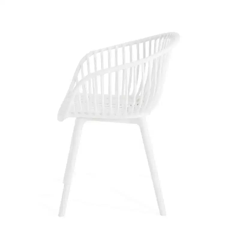 Chaise d'appoint d'extérieur en polypropylène Christopher Knight Home 2 pièces Santa Fe