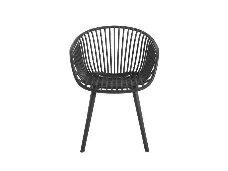 Chaise d'appoint d'extérieur en polypropylène Christopher Knight Home 2 pièces Santa Fe