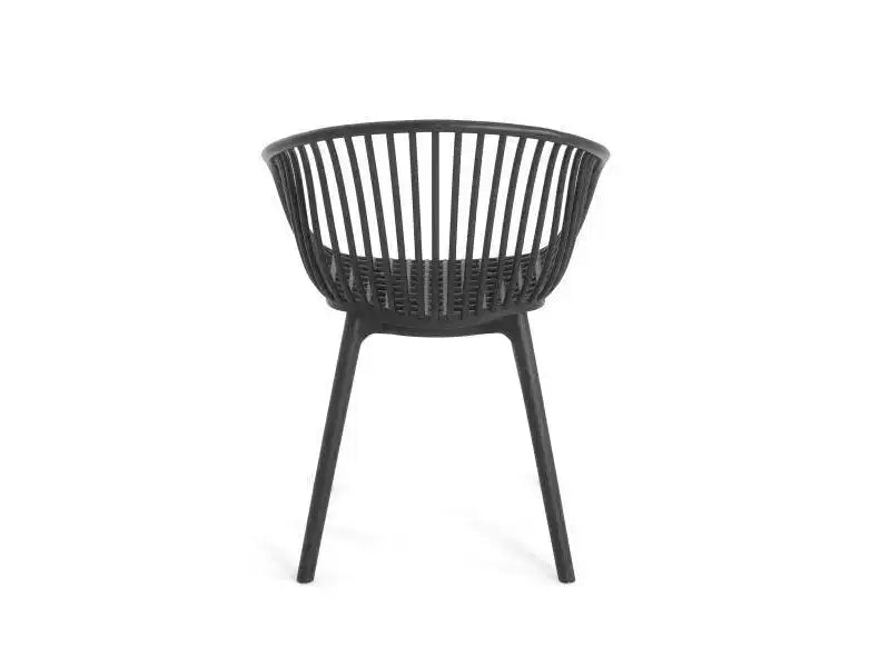 Chaise d'appoint d'extérieur en polypropylène Christopher Knight Home 2 pièces Santa Fe