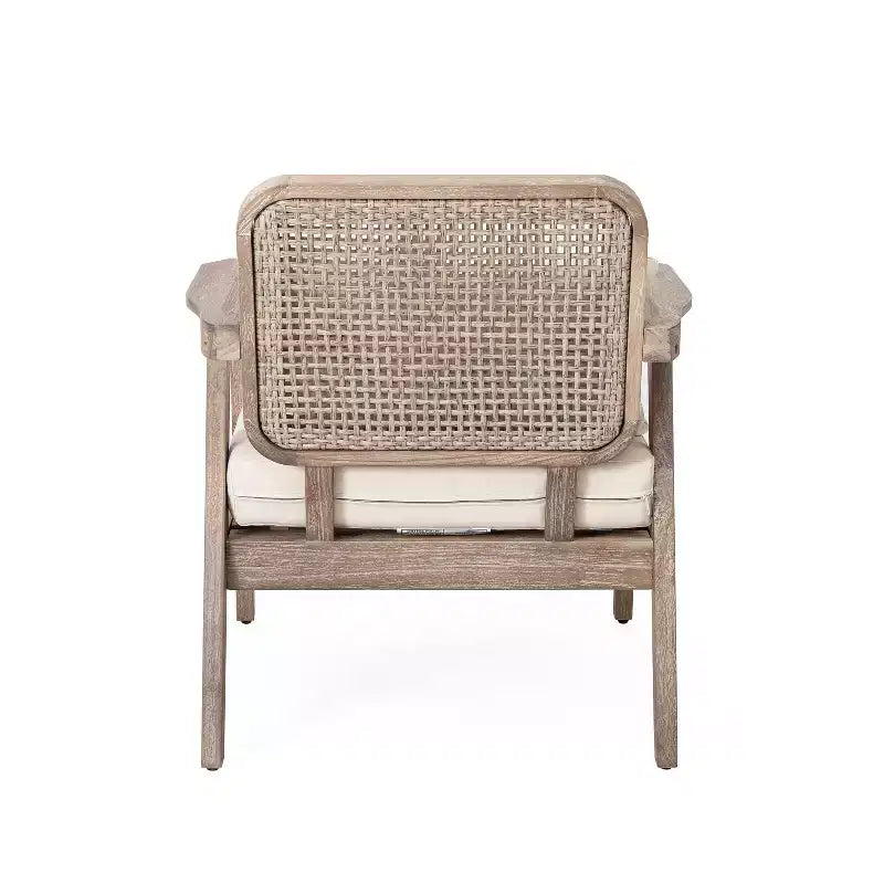Christopher Knight Home Chaises de club Ursa en bois d'acacia pour patio extérieur