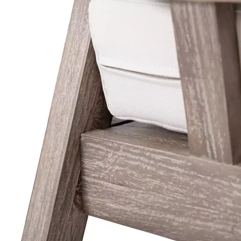 Christopher Knight Home Chaises de club Ursa en bois d'acacia pour patio extérieur