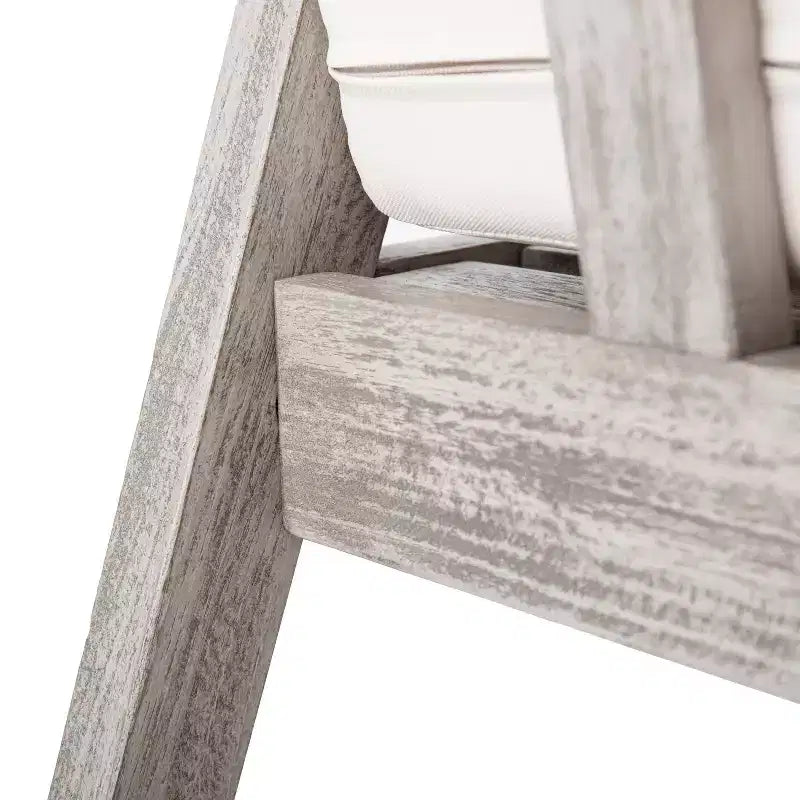 Christopher Knight Home Chaises de club Ursa en bois d'acacia pour patio extérieur