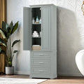 Meuble de rangement haut à trois tiroirs pour salle de bain/bureau