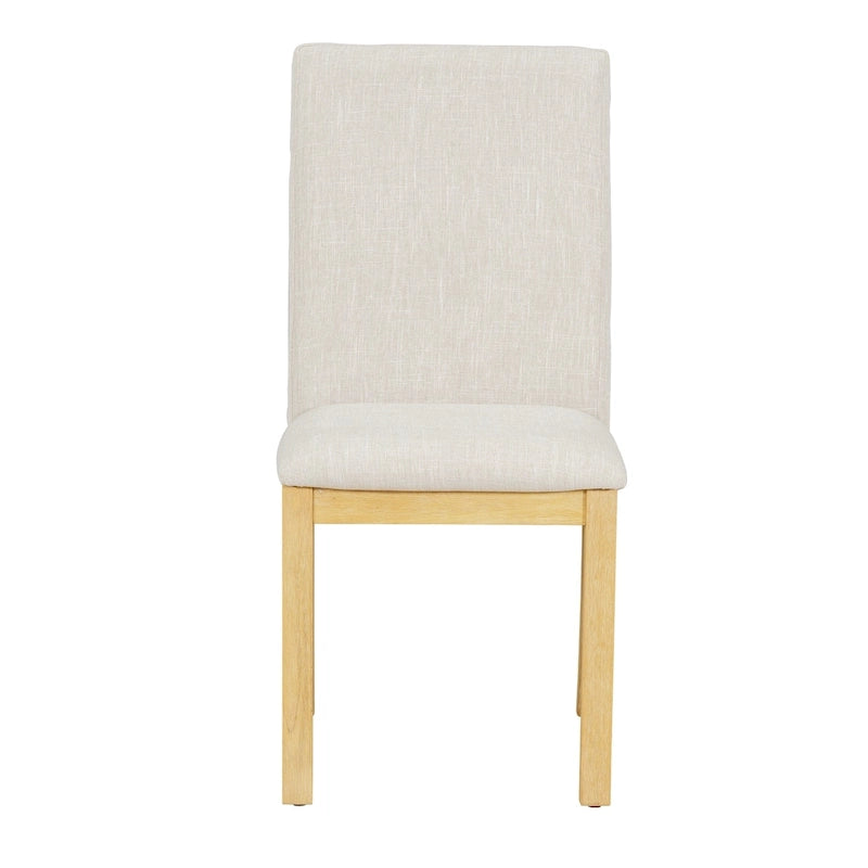 Ensemble de salle à manger 7 pièces avec table extensible de 72 po à rallonge papillon et 6 chaises