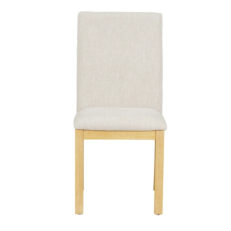 Ensemble de salle à manger 7 pièces avec table extensible de 72 po à rallonge papillon et 6 chaises