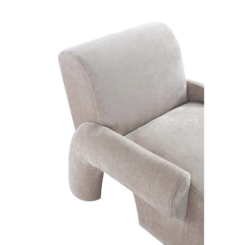 Manhattan Comfort Ensemble de 3 canapés multi-places modernes en chenille Verandah