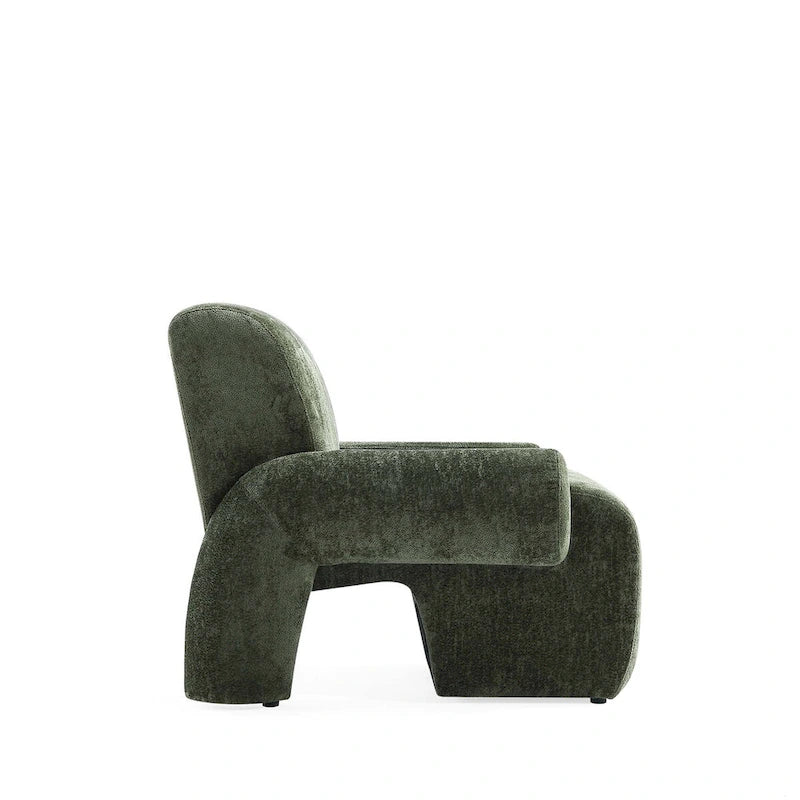 Manhattan Comfort Ensemble de 3 canapés multi-places modernes en chenille Verandah