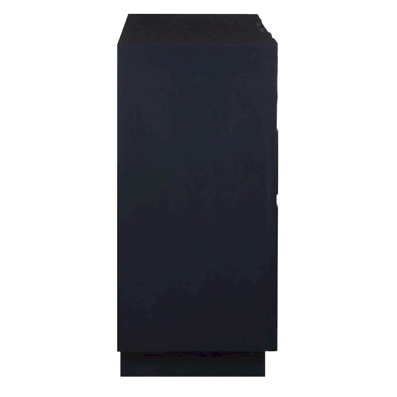 Meuble à deux portes bleu brillant Uttermost Valeria - 34 H X 30 L X 16,125 P