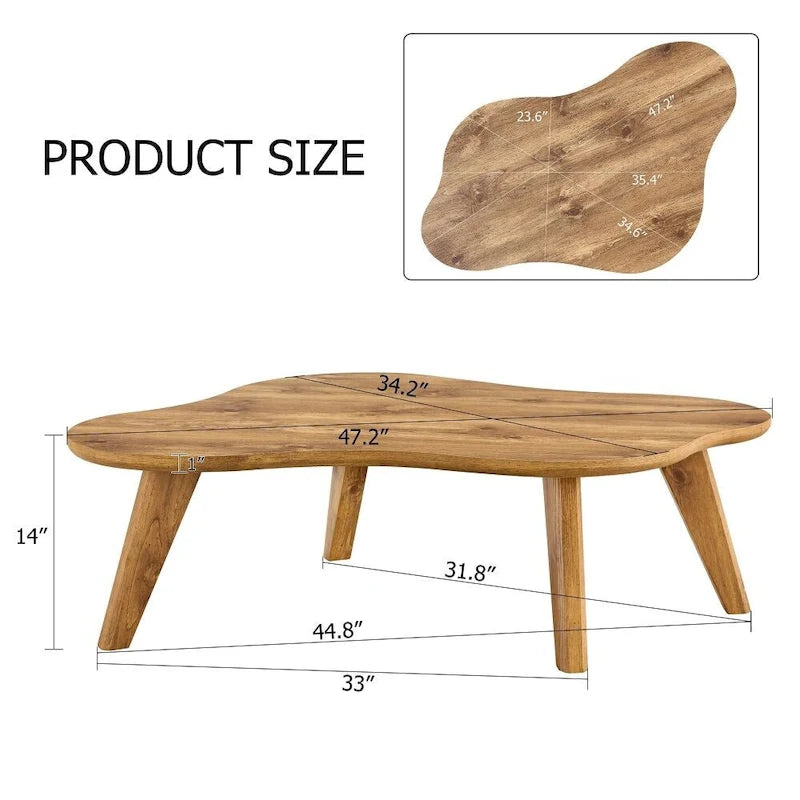 Table basse nuage moderne minimaliste