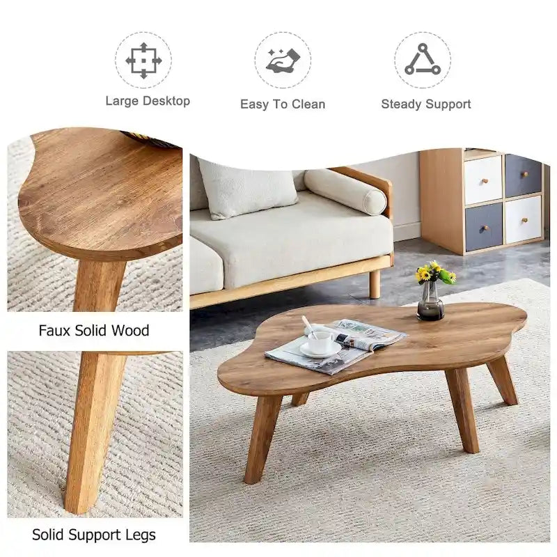 Table basse nuage moderne minimaliste