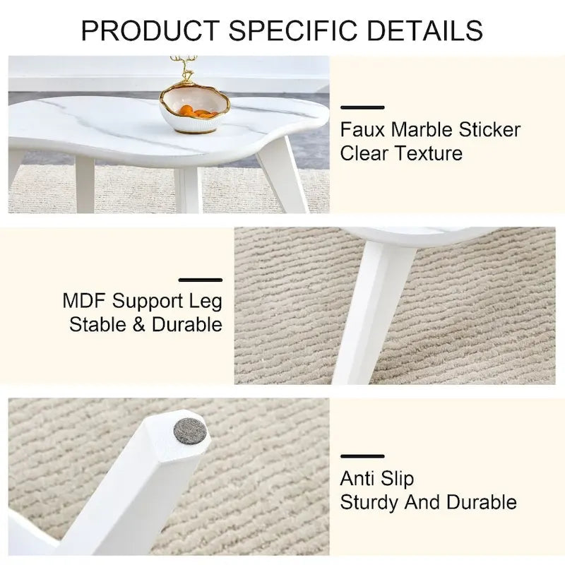 Table basse nuage moderne minimaliste