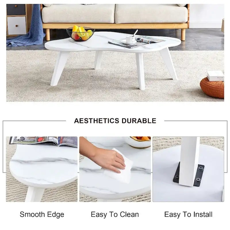 Table basse nuage moderne minimaliste