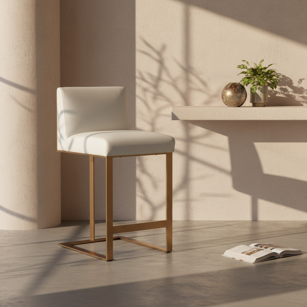 Classic Leather Bar/Counter Stool