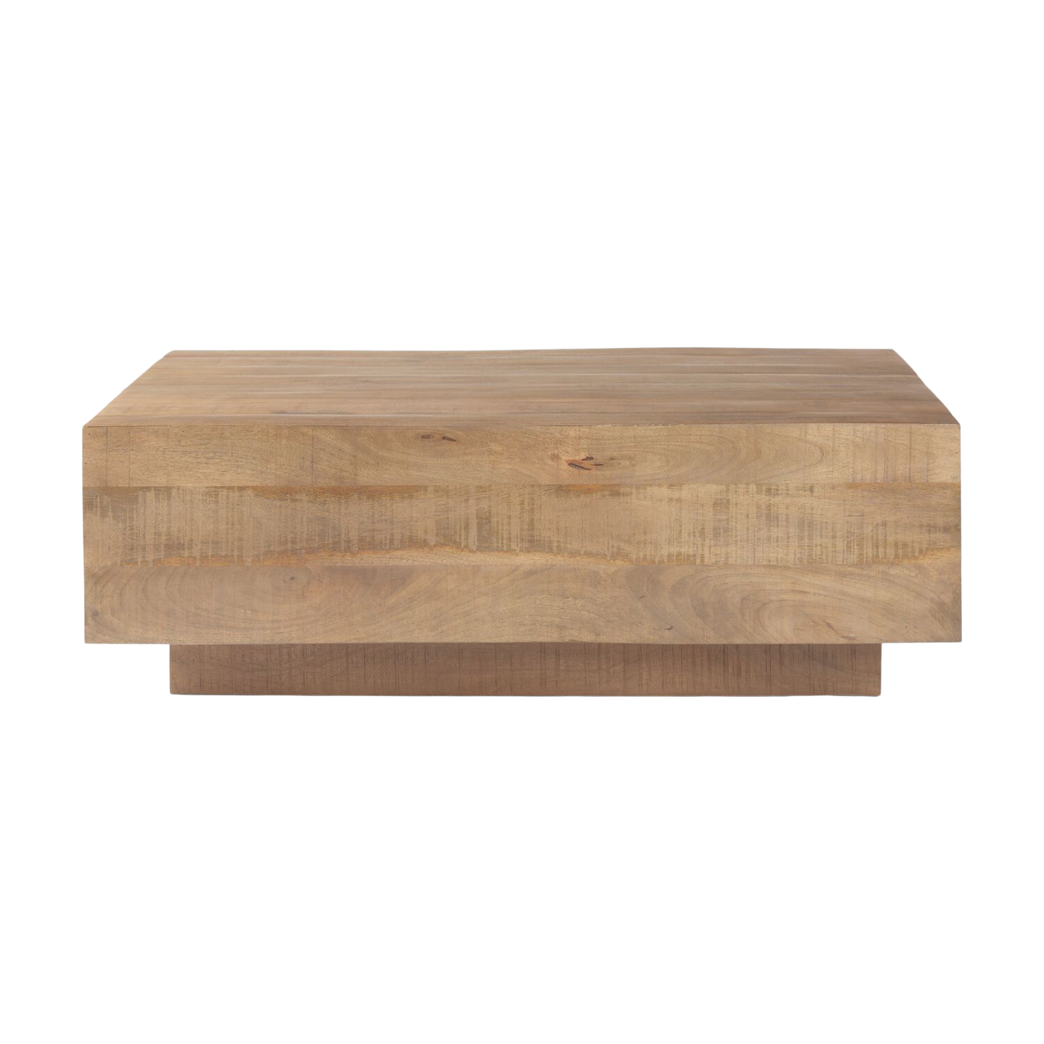 Rustic Iron Coffee Table with Rectangular | Distressed Finish