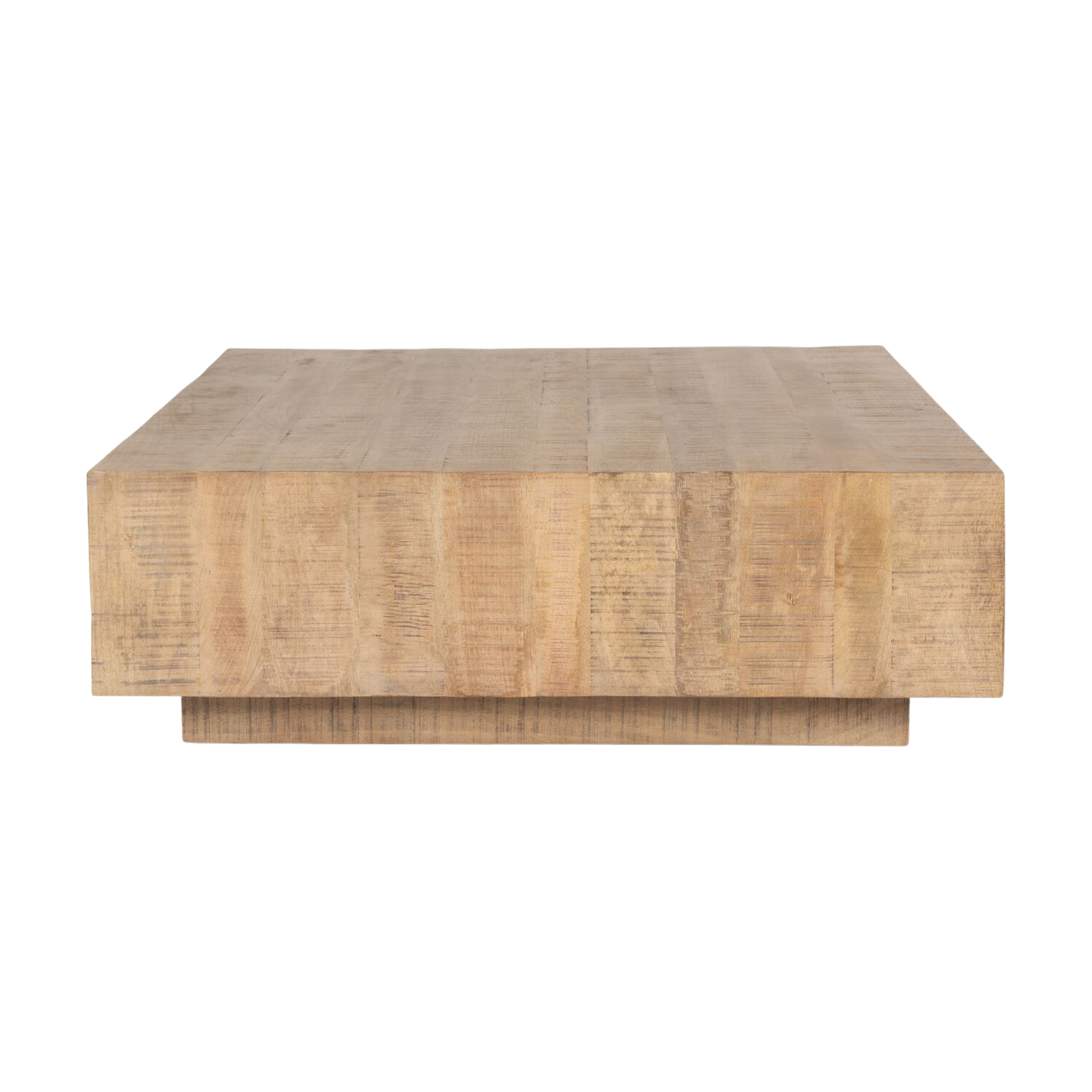 Rustic Iron Coffee Table | Distressed Finish