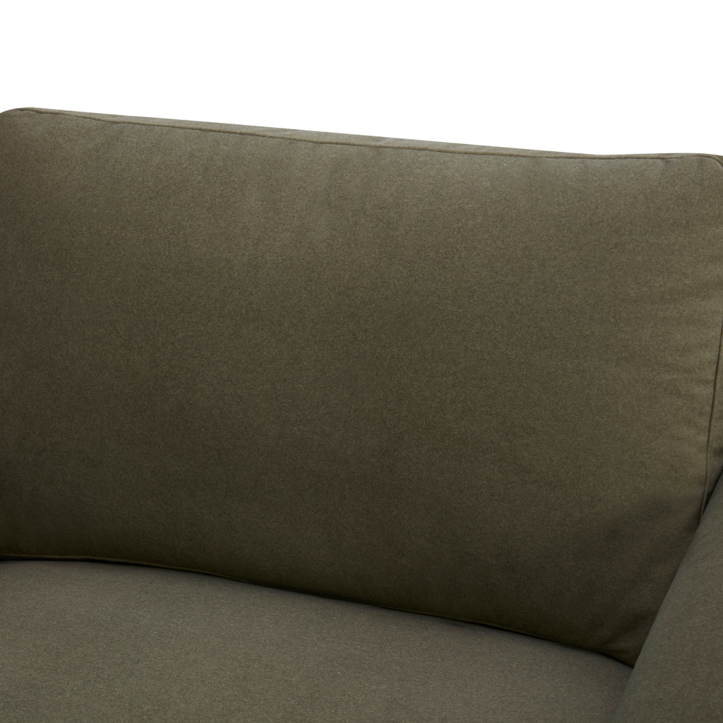 Fauteuil de salon moderne en bois massif - Salon | Fini mat