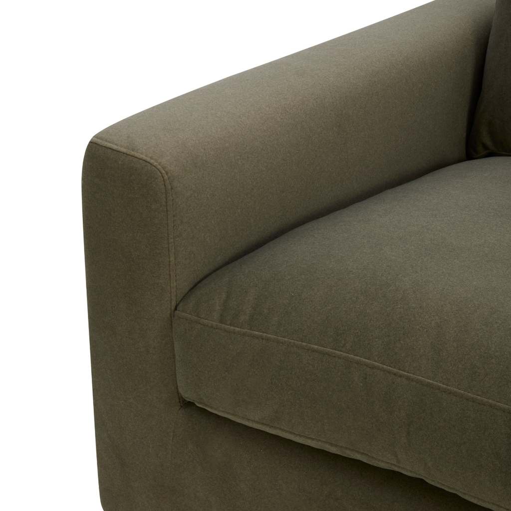 Fauteuil de salon moderne en bois massif - Salon | Fini mat