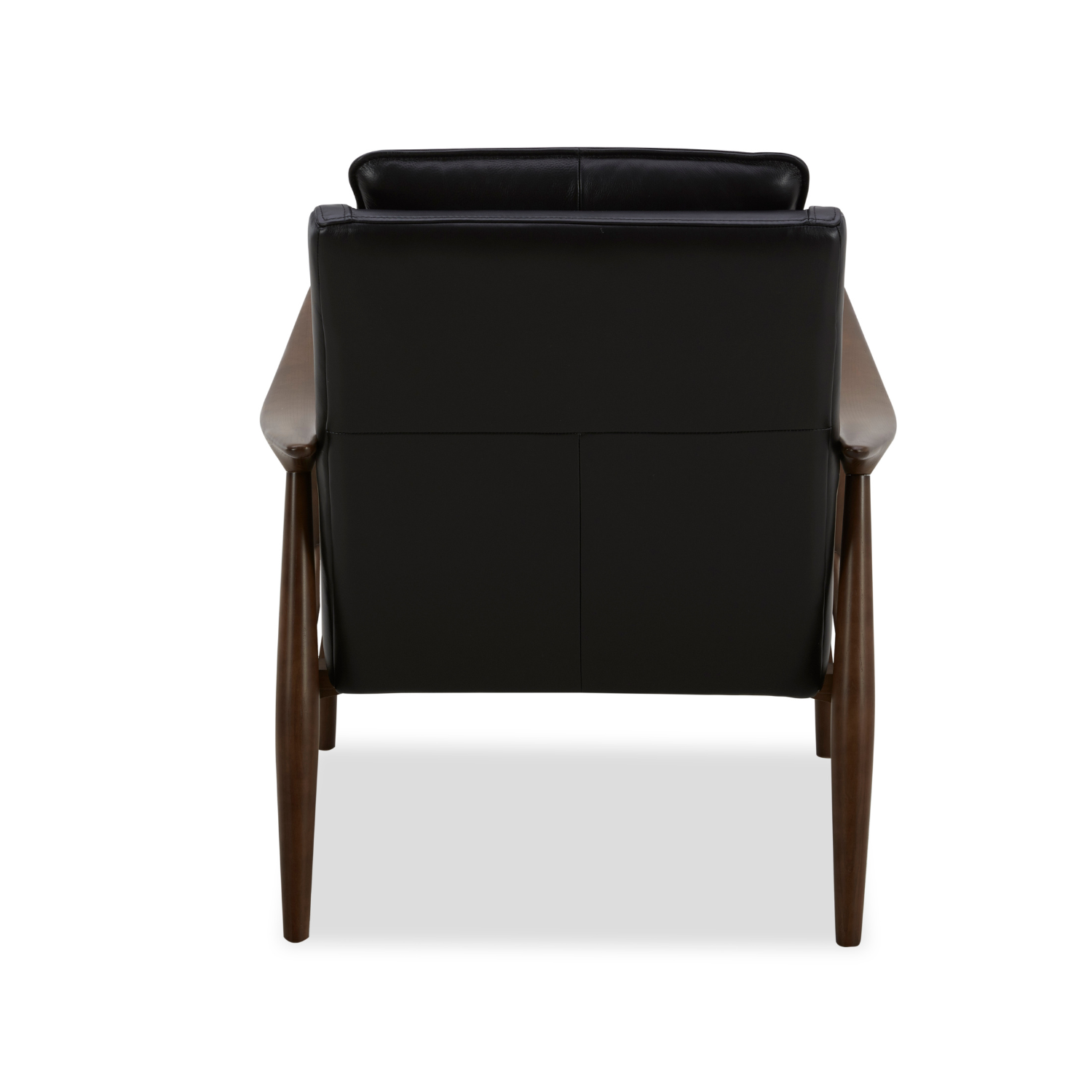 Mid-Century Leather Lounge Chair