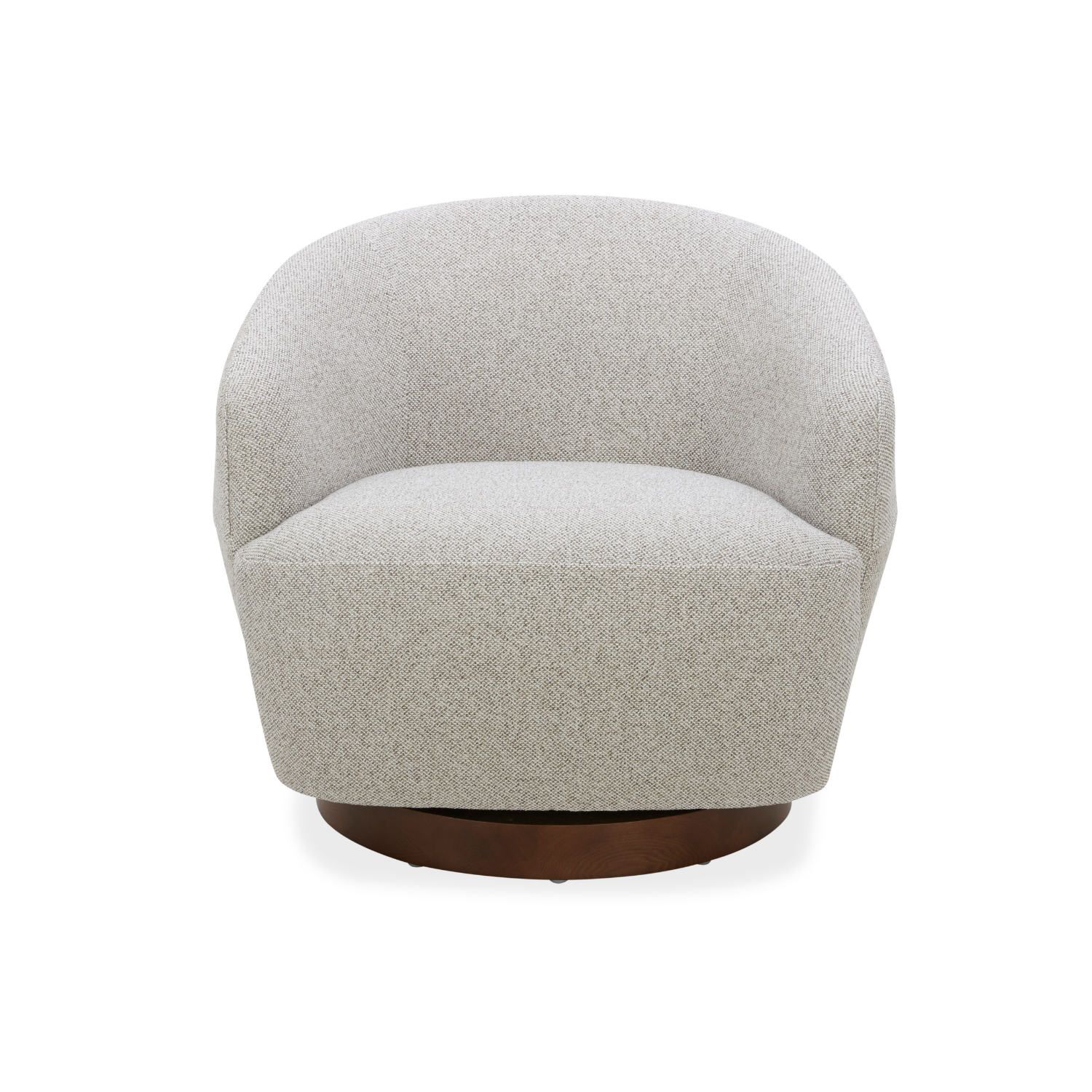 Modern Lounge Chair with Sculptural, Woven - Living Room