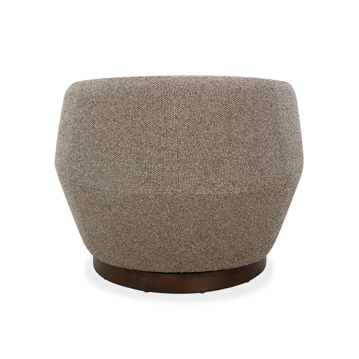 Modern Lounge Chair with Sculptural, Woven - Living Room