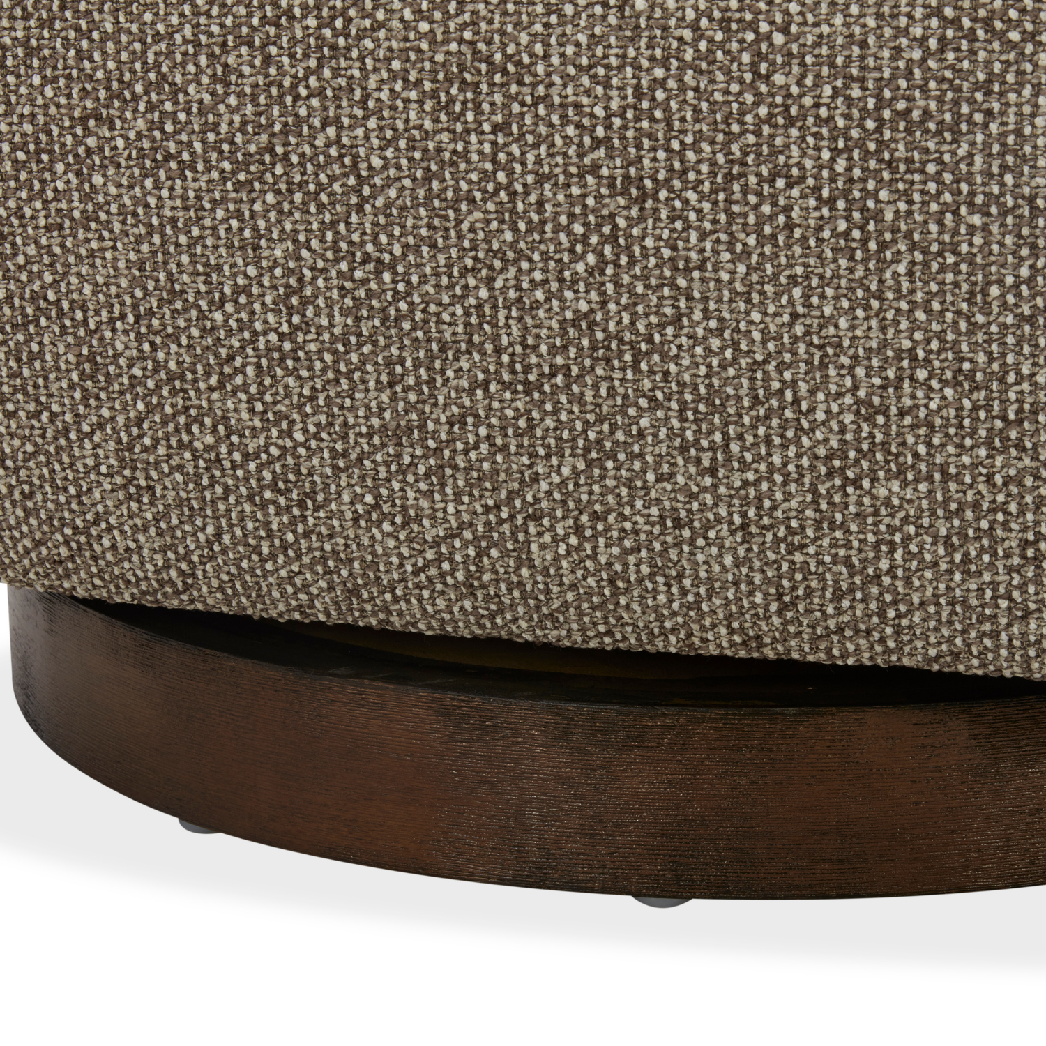Modern Lounge Chair with Sculptural, Woven - Living Room
