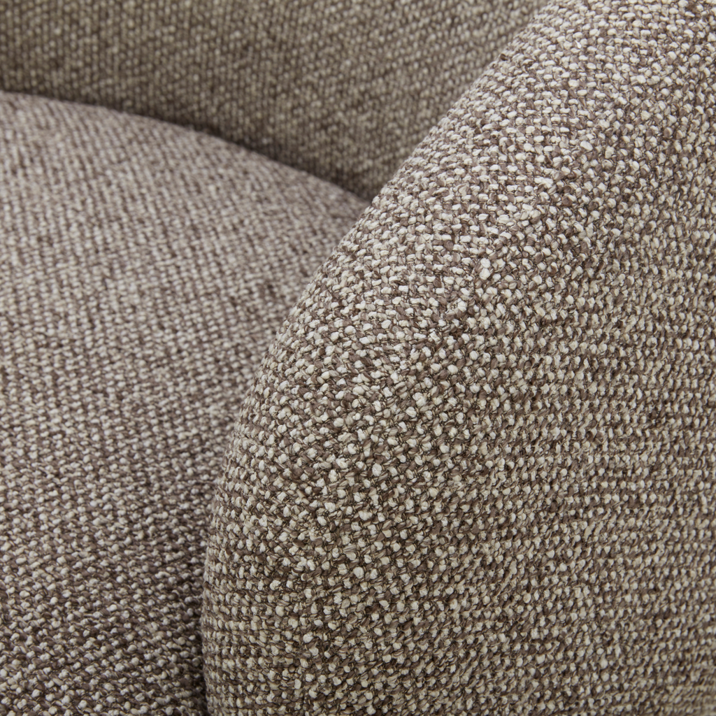 Modern Lounge Chair with Sculptural, Woven - Living Room