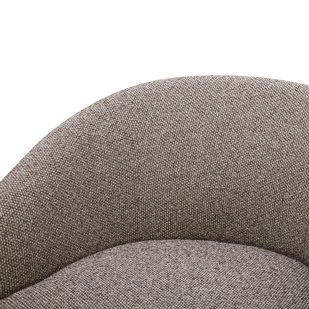 Modern Lounge Chair with Sculptural, Woven - Living Room